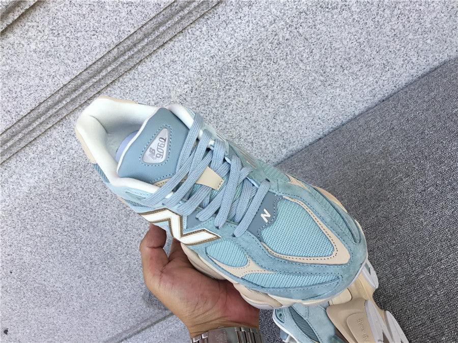 New Balance 9060 Baby Blue & Brown