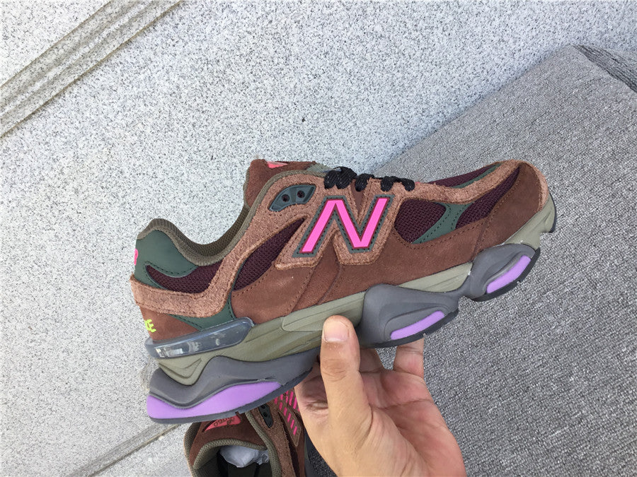 New Balance 9060 Brown Purple & Pink