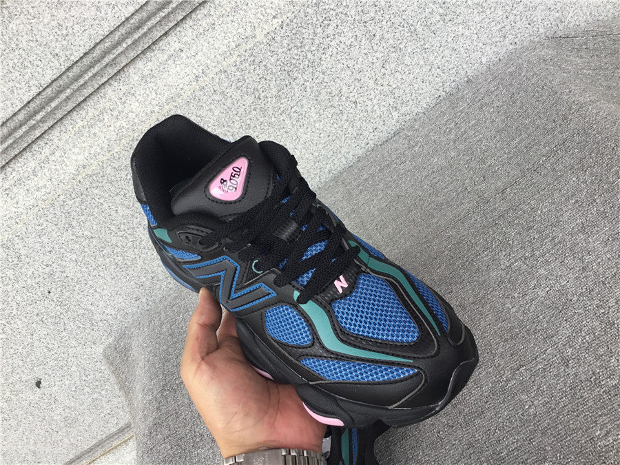 New Balance 9060 Black, Blue & Pink